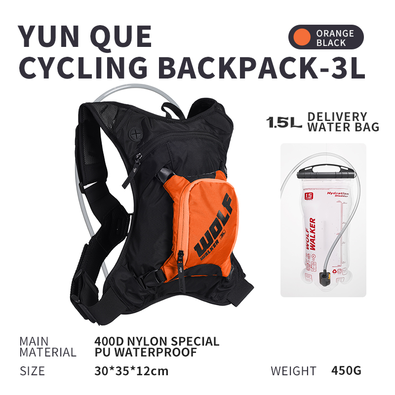 Cycling Backpack - Plecak WOLFWALKE skylark do biegania off-road,