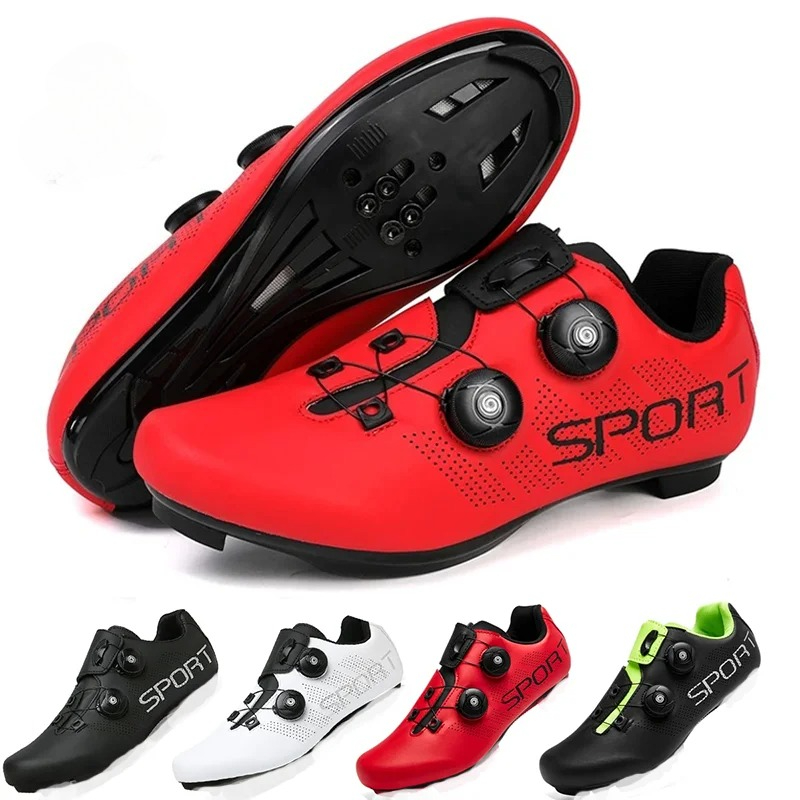 Road Bike Cleats - Męskie buty rowerowe szosowe, męskie klasyczne