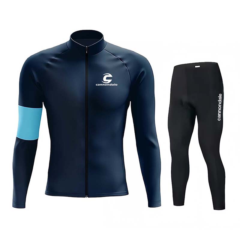 Cycling Jersey - Męska koszulka rowerowa Cannondale z długim