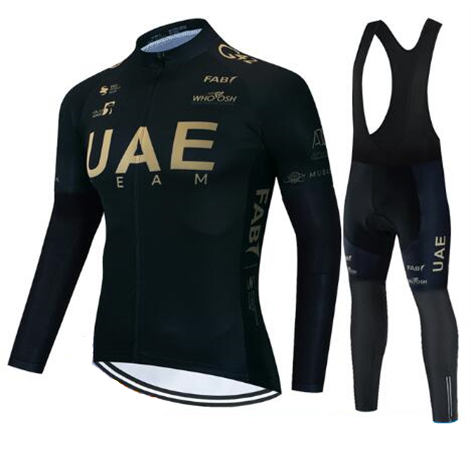 Cycling Gear Uae - Zestaw kolarski jesiennej drużyny UEA, odzież