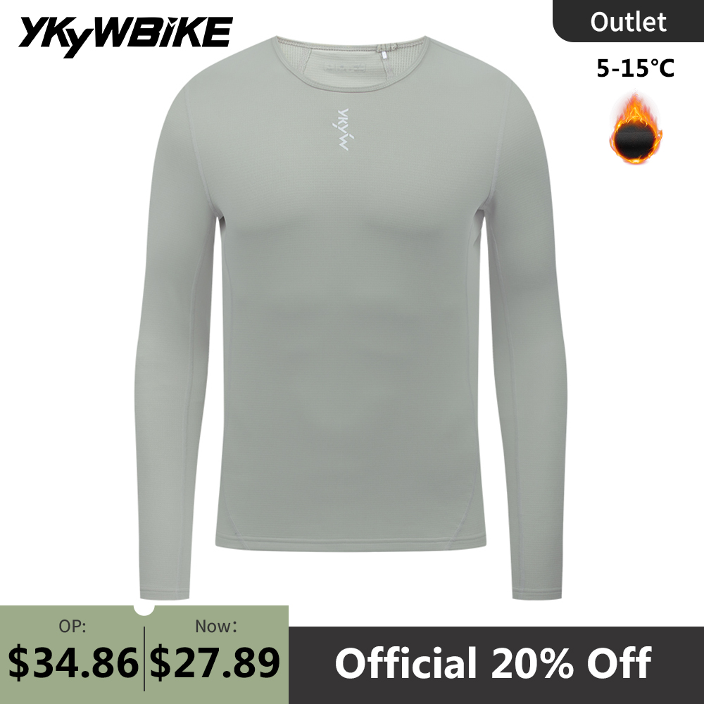 Cycling Jersey - YKYWBIKE Męska Warstwa Bazowa Rowerowa Zimowa