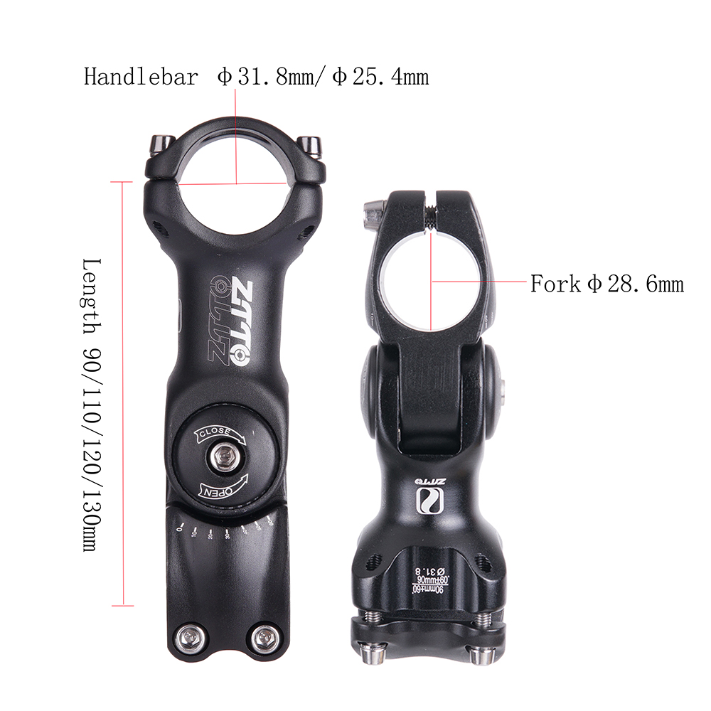 ZTTO Regulowany mostek rowerow – Bike Stem Riser recenzja i cena