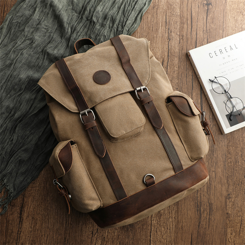 Retro męska torba płócienna na – Cycling Backpack recenzja i cena
