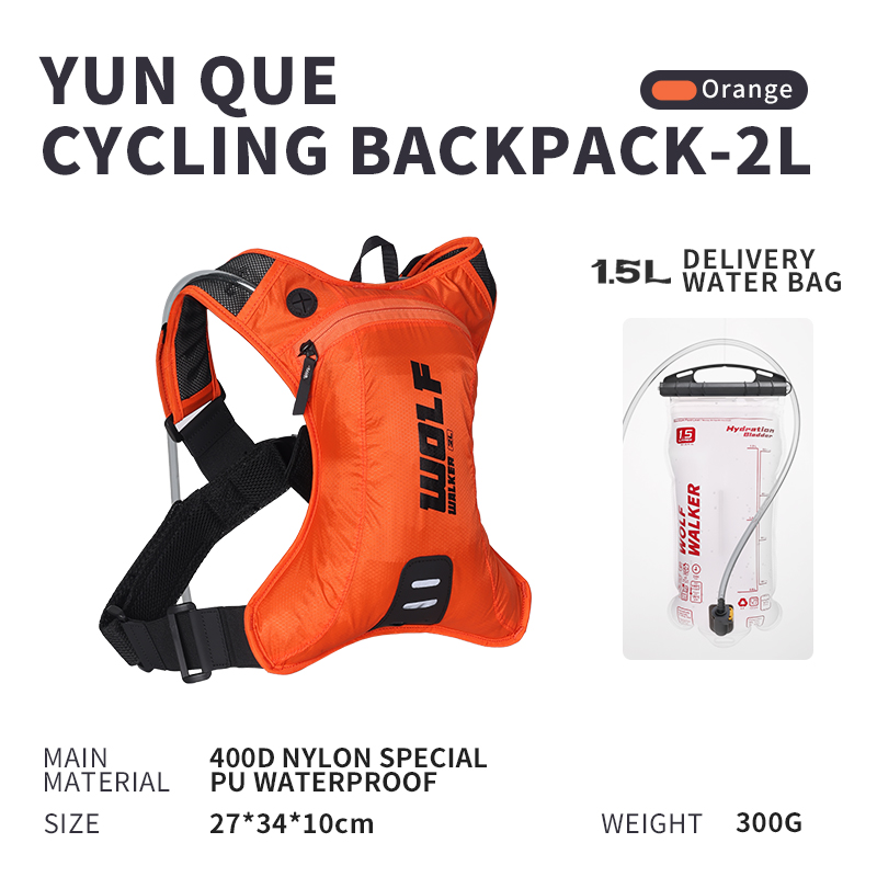 Plecak WOLFWALKE skylark do bi – Cycling Backpack recenzja i cena