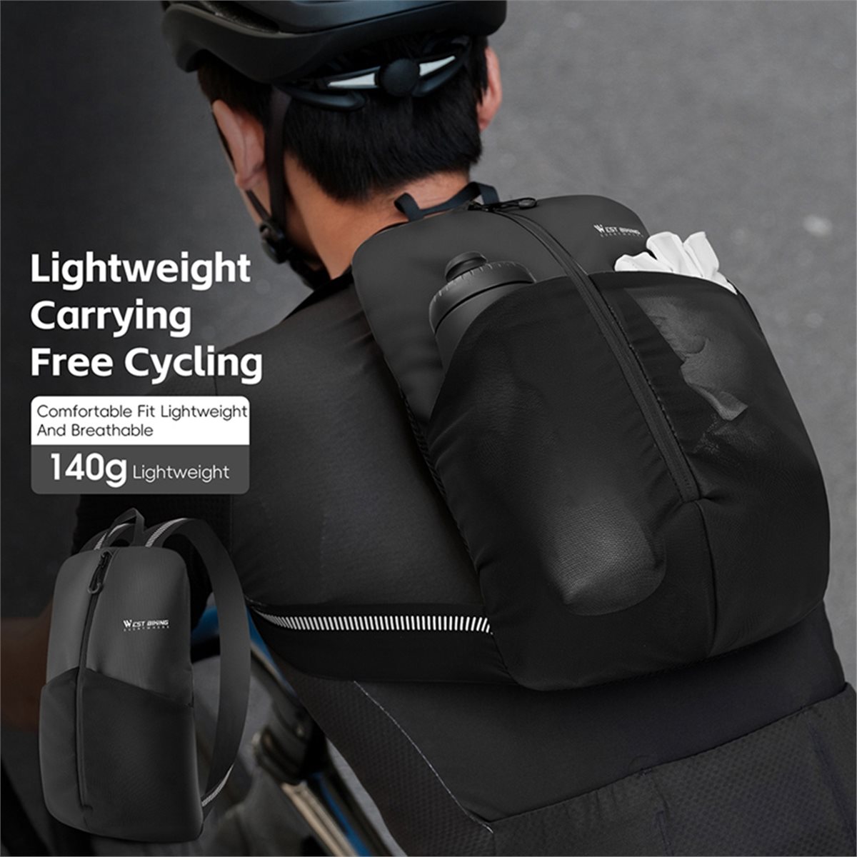 Plecak rowerowy A61P, duża poj – Cycling Backpack recenzja i cena
