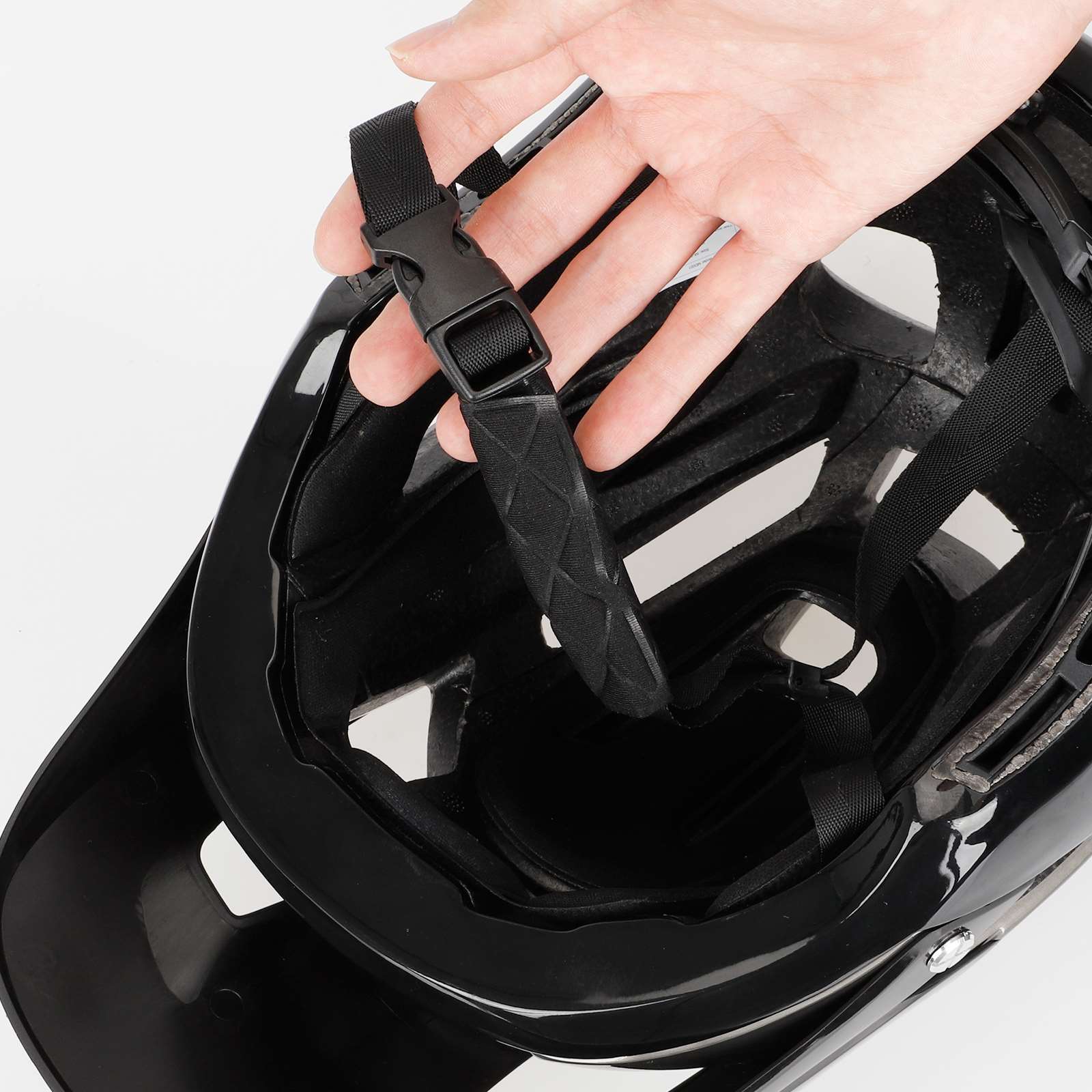 Odpinany kask rowerowy pełnotw – Cycling Gear Black recenzja i cena