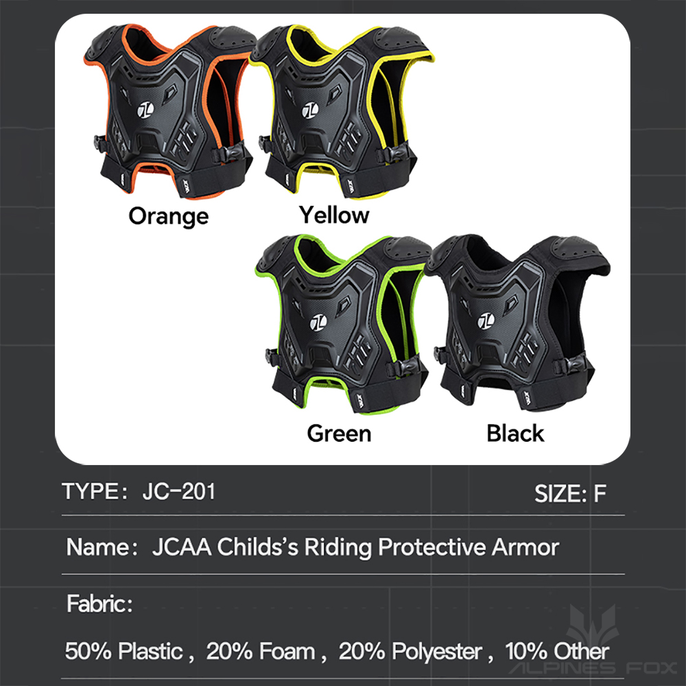 Dziecięca kamizelka ochronna d – Cycling Gear For Kids recenzja i cena