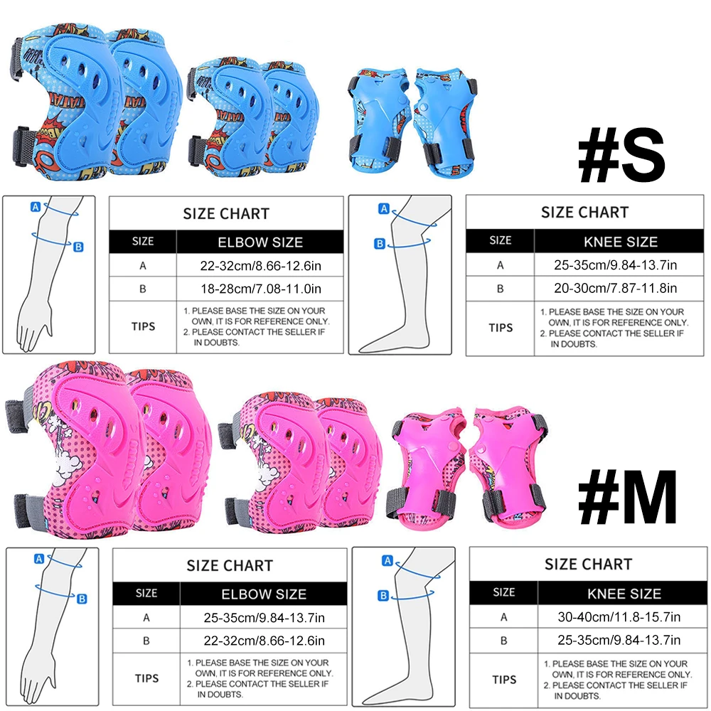 6 szt. Ochraniacze na kolana i – Cycling Gear For Kids recenzja i cena